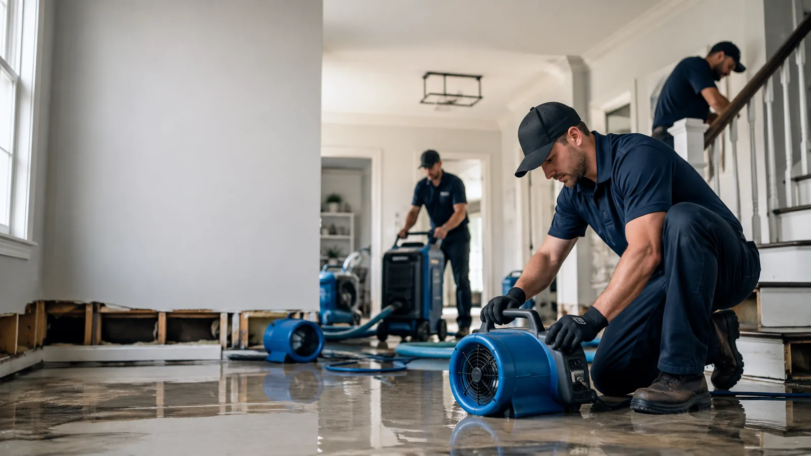 Water Damage Restoration in Ingram, TX near me